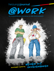 @work-Magazin - Ausgabe 3/2019 Thema "Heizen mit Erneuerbaren"