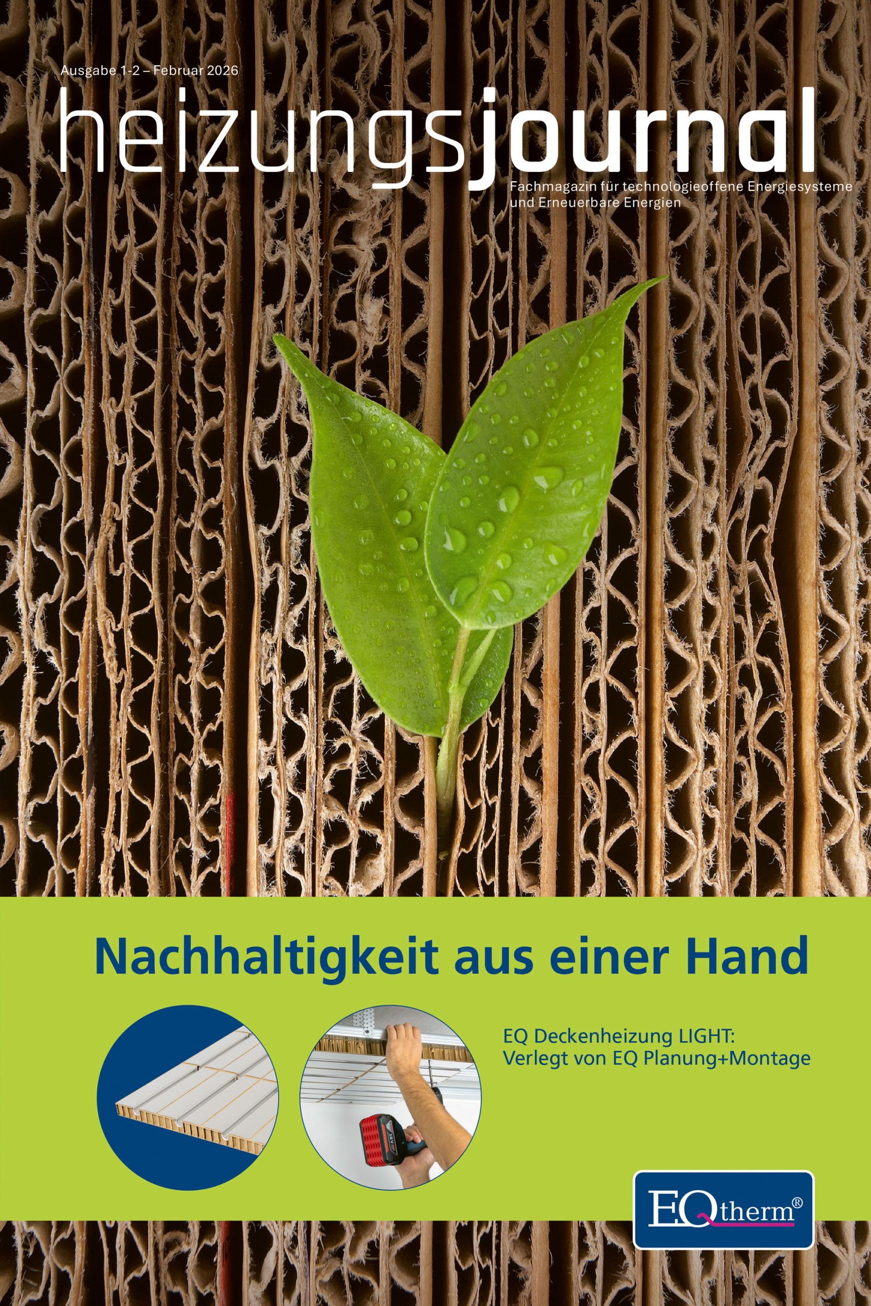 HeizungsJournal – Heft 1-2/2026, Februar 2026