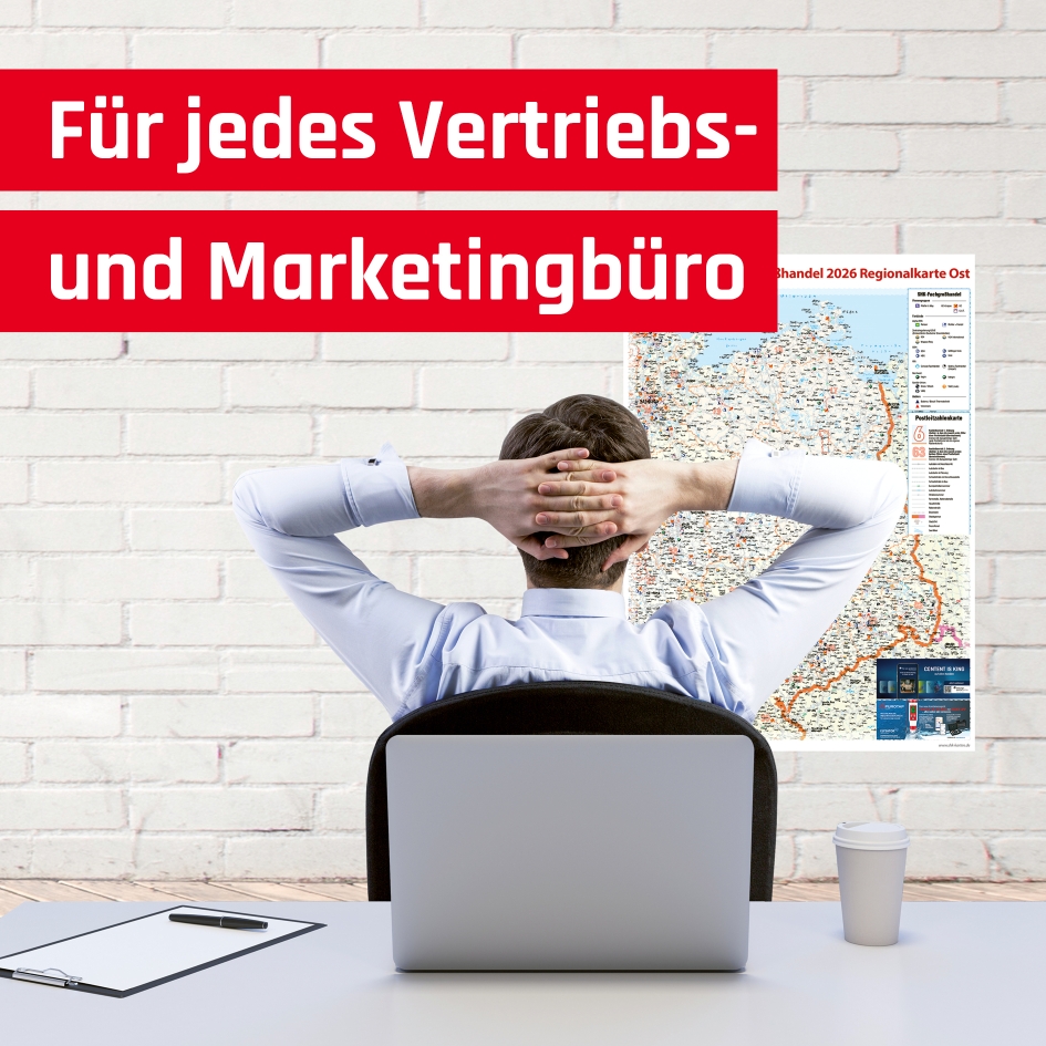 SHK Postleitzahlenkarte Ost