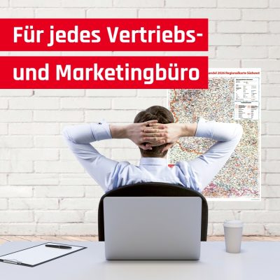 SHK Postleitzahlenkarte Südwest